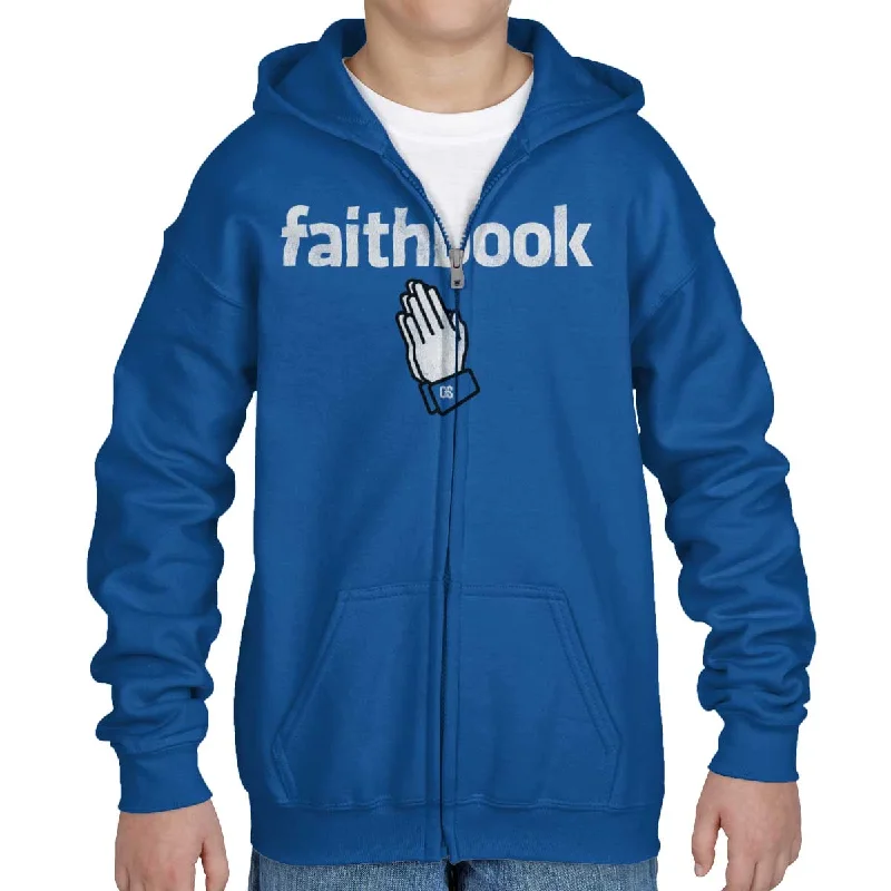 Men's Hoodies for Big and TallFaithbook Christian Youth Zip Hoodie