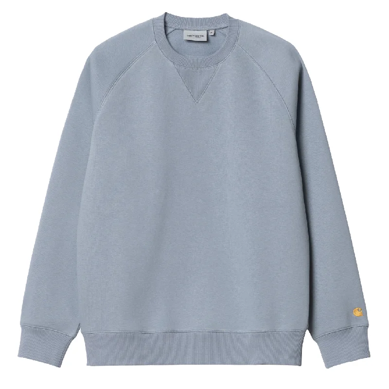 Men's Hoodies with Secret CompartmentsCarhartt WIP Chase Sweatshirt Mirror / Gold