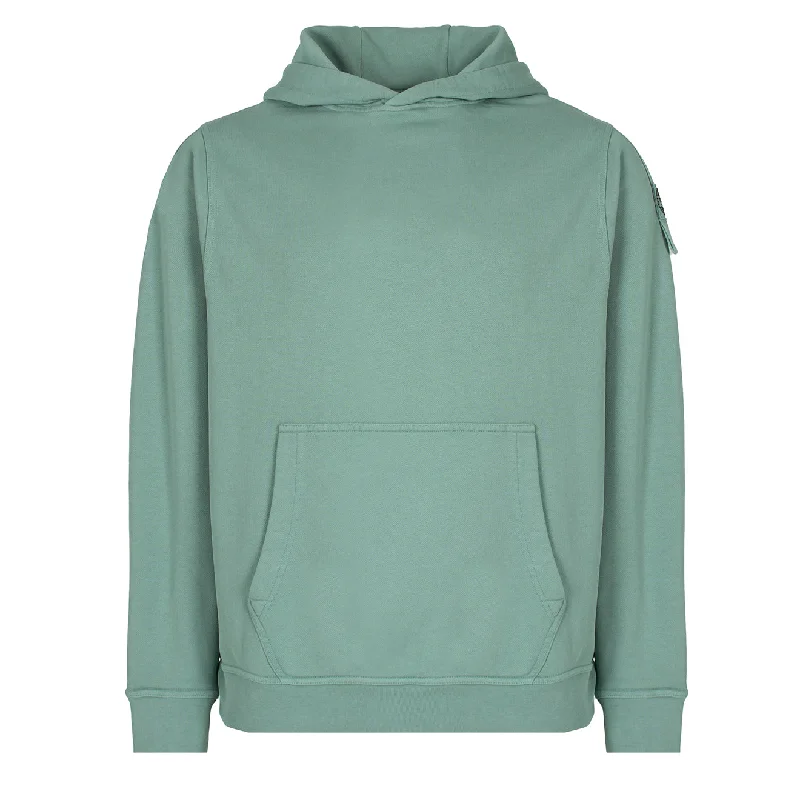 Men's Hoodies with Button-Down PocketsST95 Nucleo Uno Hooded Sweat Teal