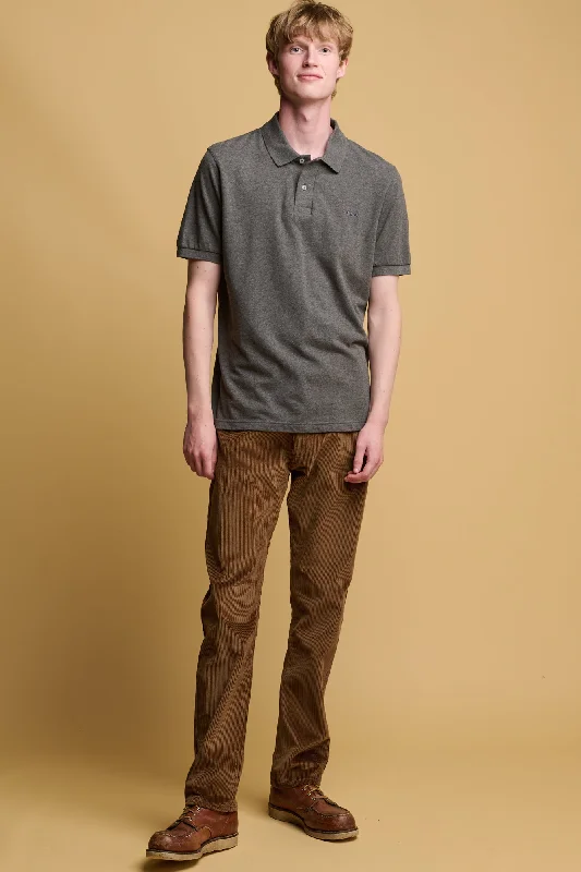 Classic Men's Jeans Style5 Pocket Corduroy Jean - Tan