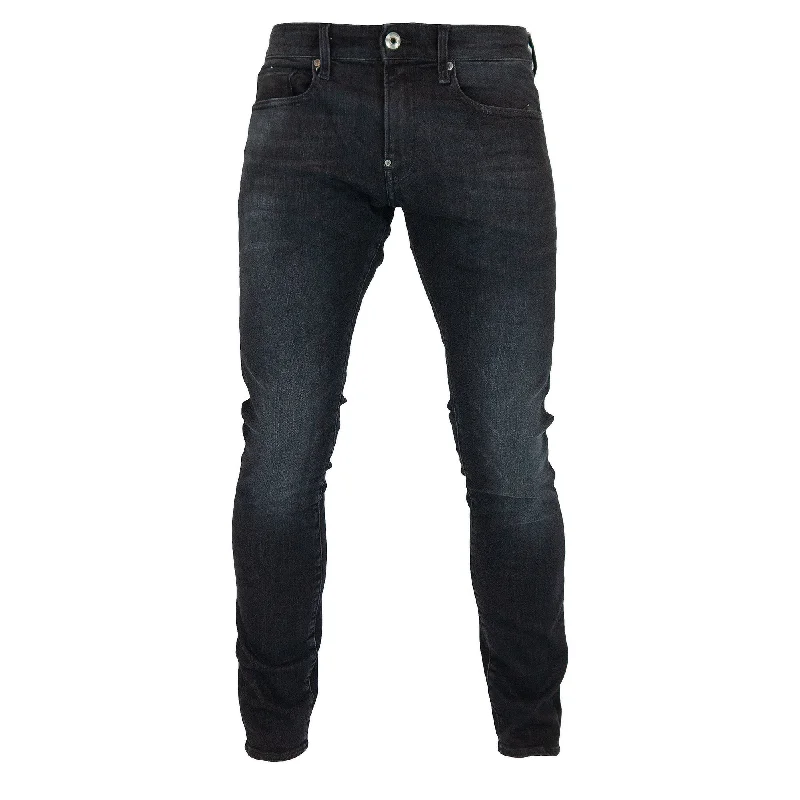Comfortable Men's JeansG-Star Revend Skinny Jeans - Elto Medium Aged Faded Black Superstretch Comfortable Men's JeansG-Star Revend Skinny Jeans - Elto Medium Aged Faded Black Superstretch