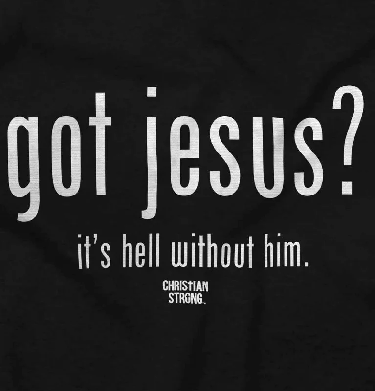 Men's Hoodies with Secret CompartmentsGot Jesus? Youth Zip Hoodie
