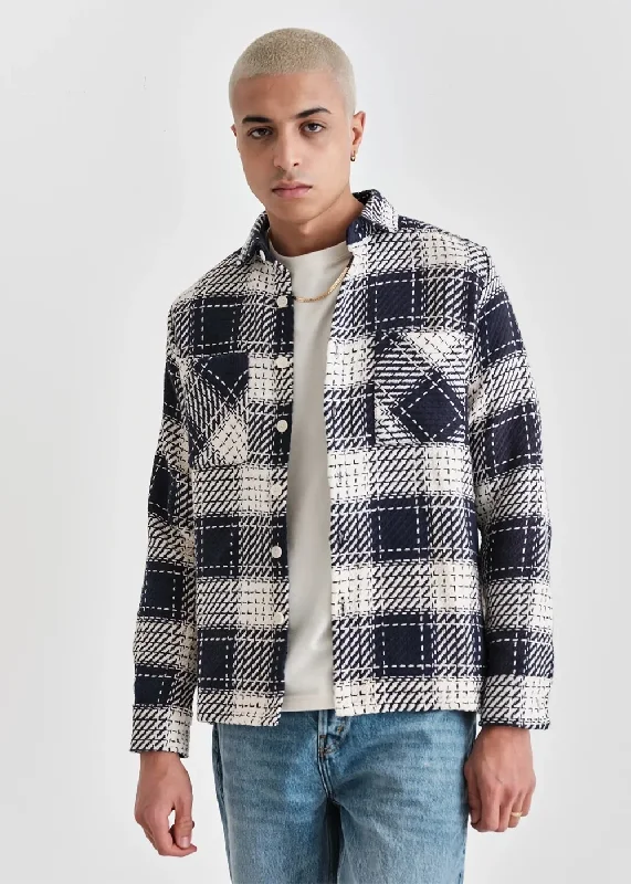 Men's Weekend Shirts for Leisurely OutingsWhiting Overshirt Marine Beatnik