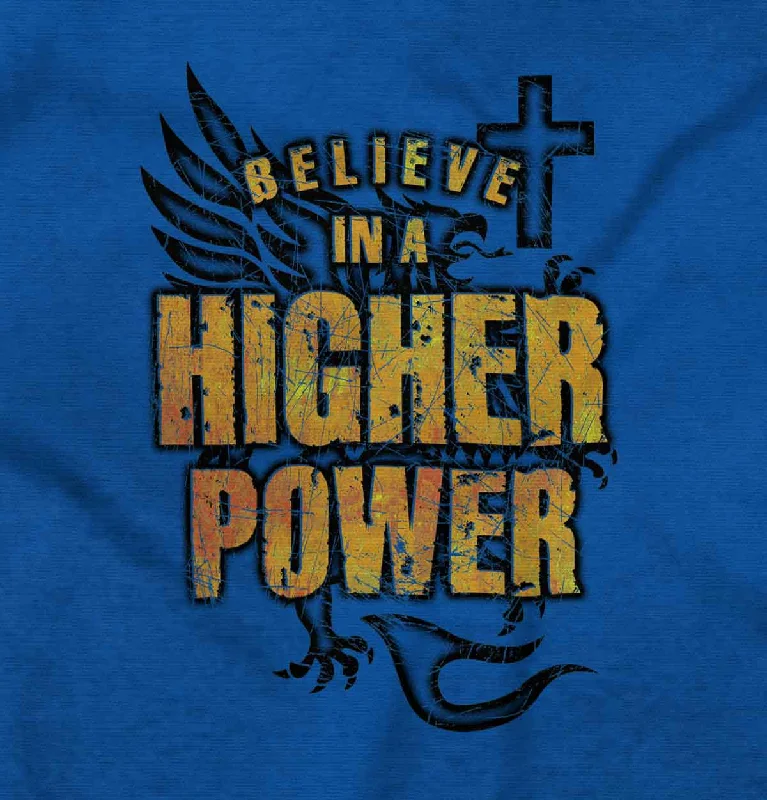 Men's Hoodies with Built-In HeadphonesBelieve In A Higher Power Youth Zip Hoodie