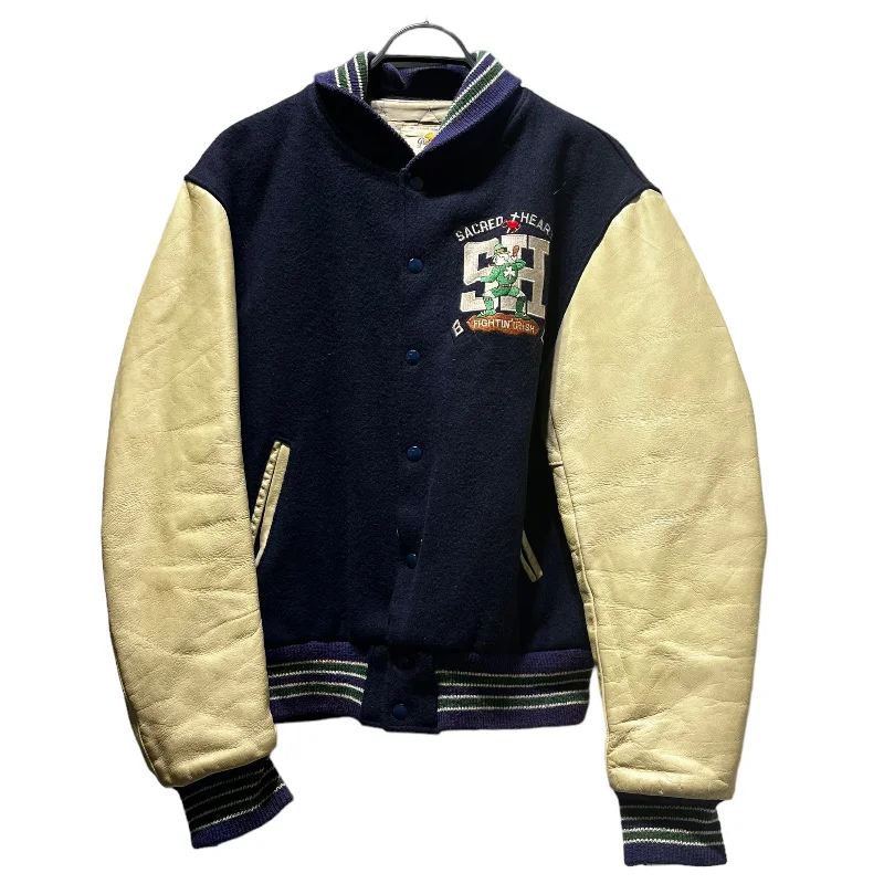 Lightweight Men's WindbreakersGOLDEN BEAR/Jacket/M/Wool/NVY/SACRED HEART FIGHTIN' IRISH