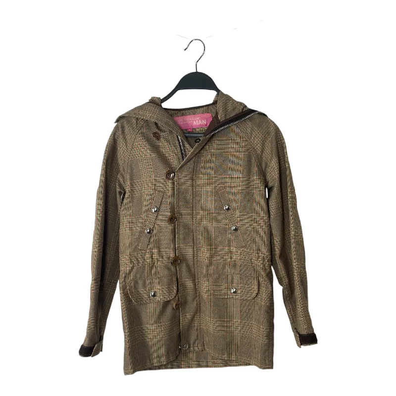 Men's Coats with Relaxed FitsJUNYA WATANABE COMME des GARCONS MAN/Jacket/S/Cotton/KHK/Plaid/