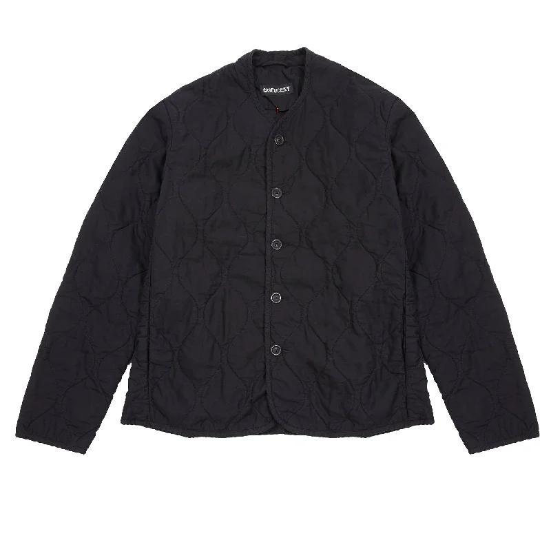 Lightweight Men's WindbreakersCasey Casey Men's Puffer Jacket in Black