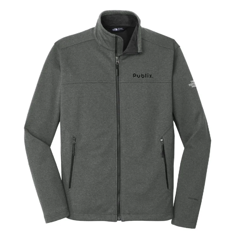 Men's Coats with Quilted LiningThe North Face® Ridgewall Soft Shell Jacket - Dark Grey/Heather