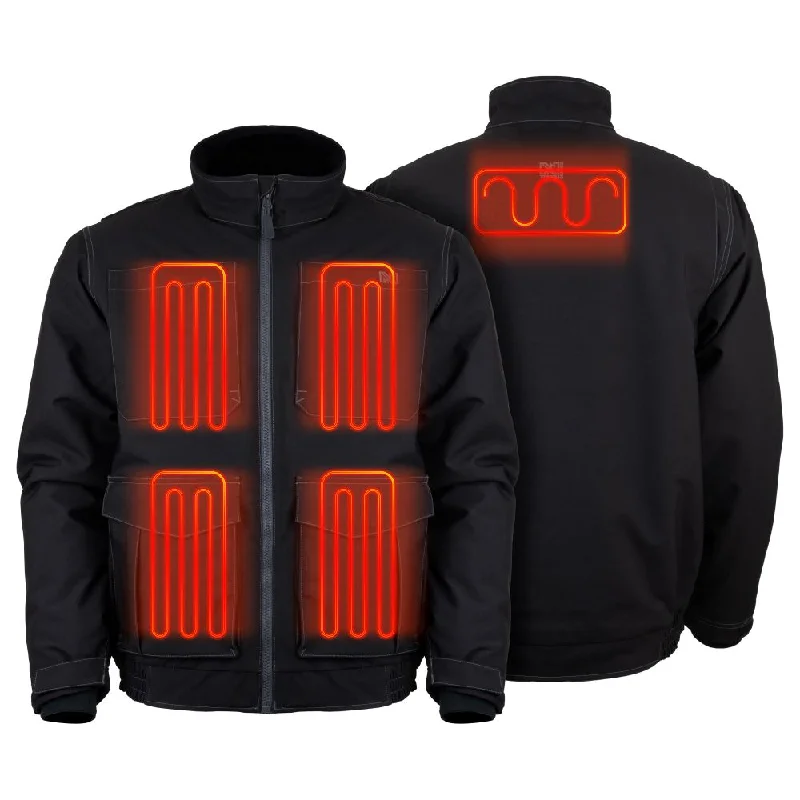 Casual Men's Bomber Jackets'Fieldsheer' Men's UTW Pro Plus Heated Jacket - Black