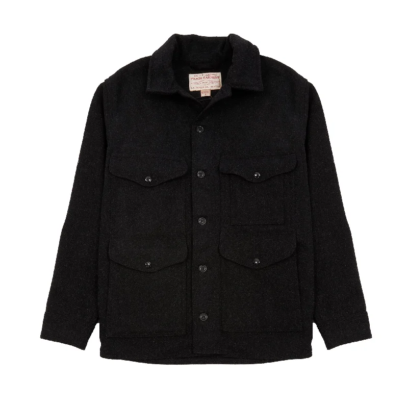 Men's Coats with Convertible CollarsFilson Mackinaw Cruiser Jacket in Charcoal