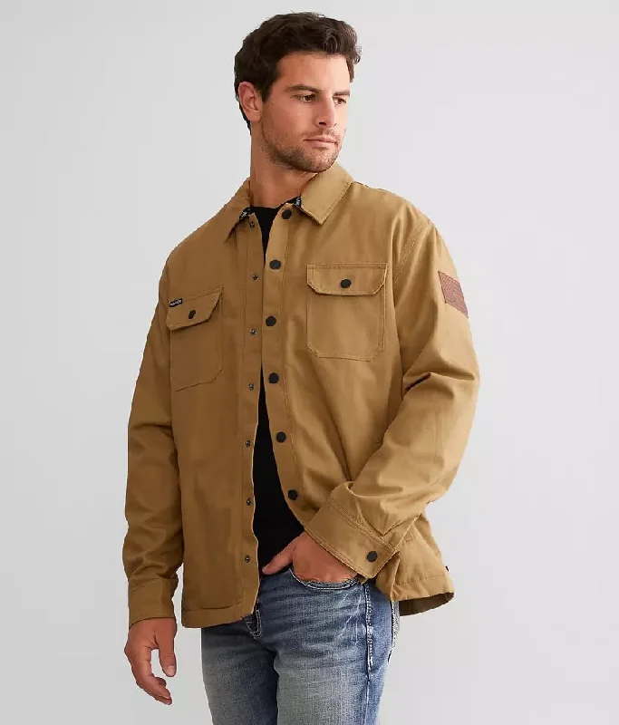 Men's Coats for All Seasons'Howitzer' Men's Marshall Snap Front Jacket - Bronze
