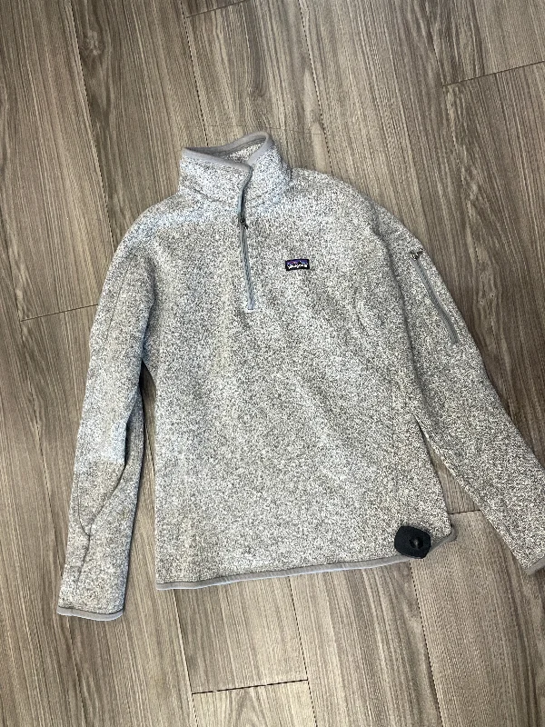 Men's Coats with Down InsulationJacket Fleece By Patagonia In Grey, Size: S