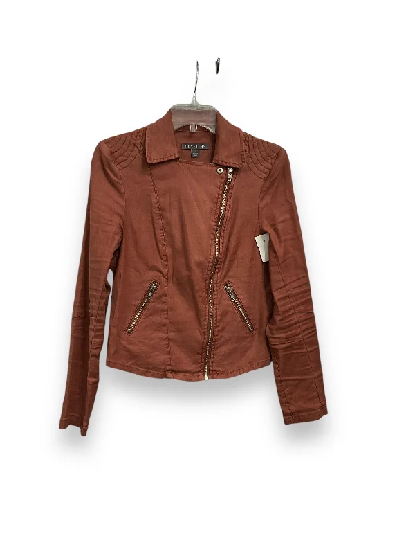 Men's Coats for Ice FishingJacket Moto By Level 99 In Brown, Size: S