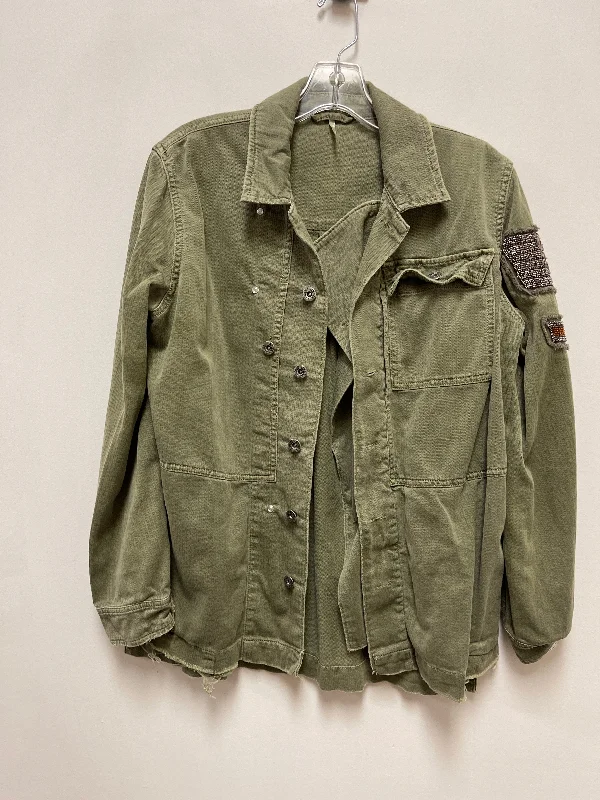 Unique Men's Flight JacketsJacket Other By Free People In Green, Size: Xs
