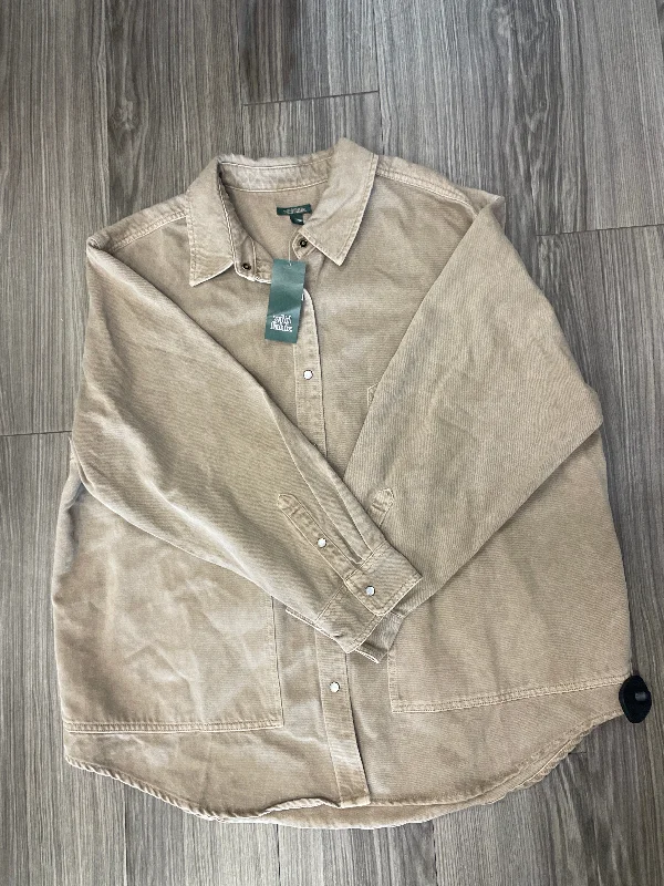 Men's Coats with Military InfluenceJacket Other By Wild Fable In Brown, Size: Xxl