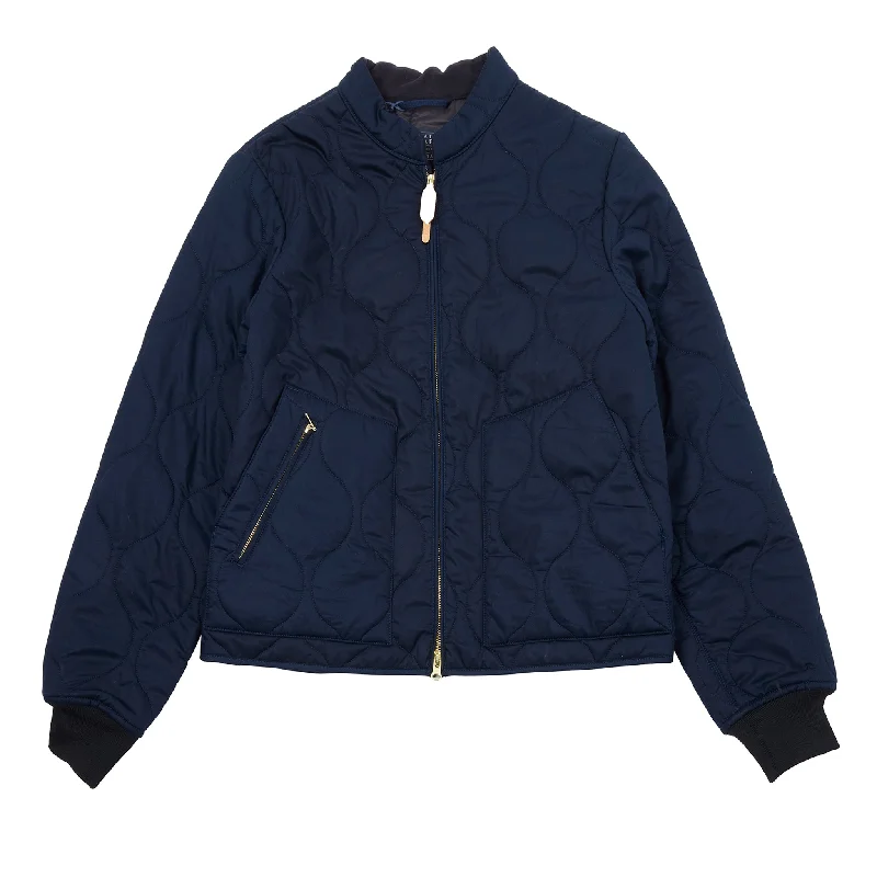 Waterproof Men's ParkasManifattura Ceccarelli Quilted Jacket in Navy