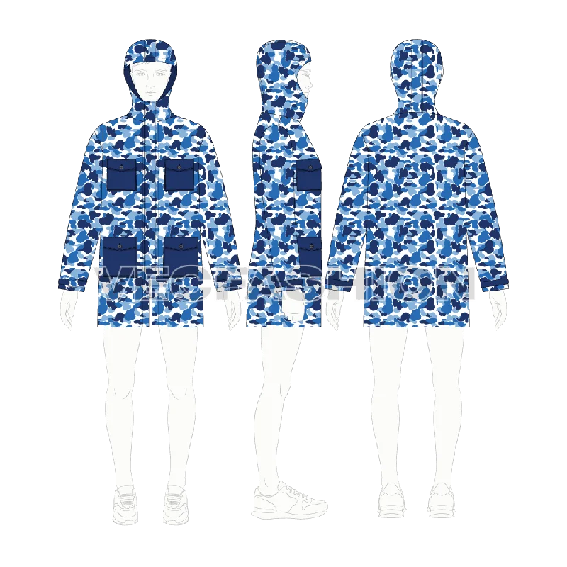 Men's Coats for Casual WearMens Oversized Camo Jacket