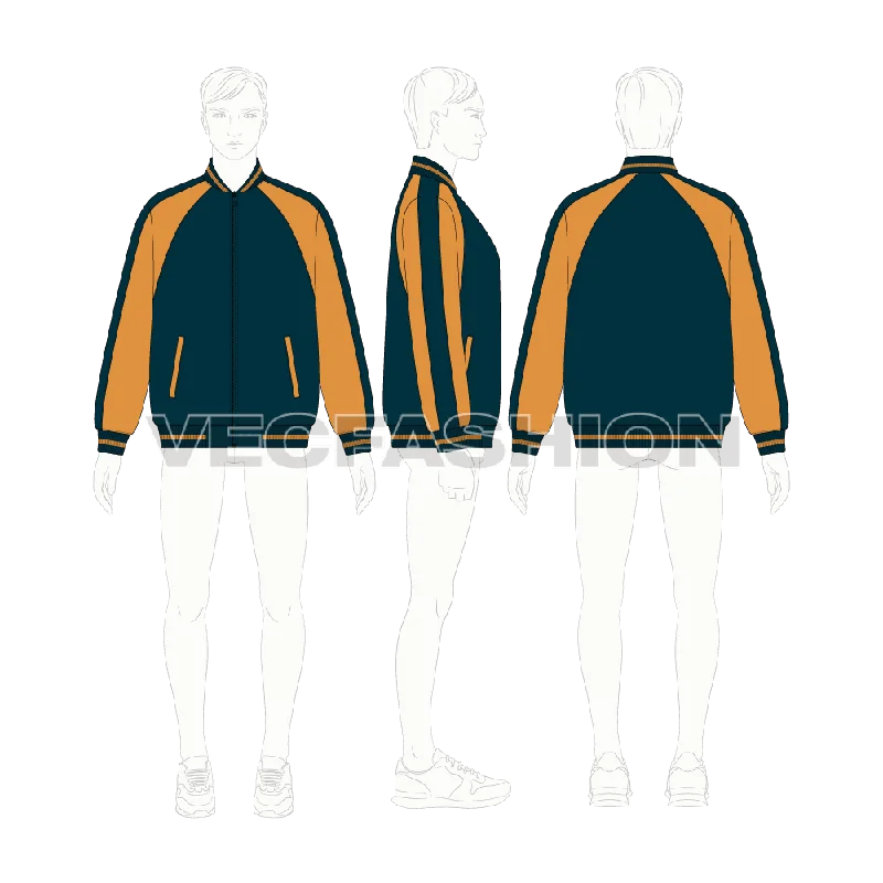 Men's Coats with Flannel LiningMens Oversized Running Jacket