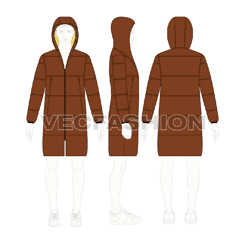 Men's Coats for LayeringMens Puffer Jacket with Oversized Hood