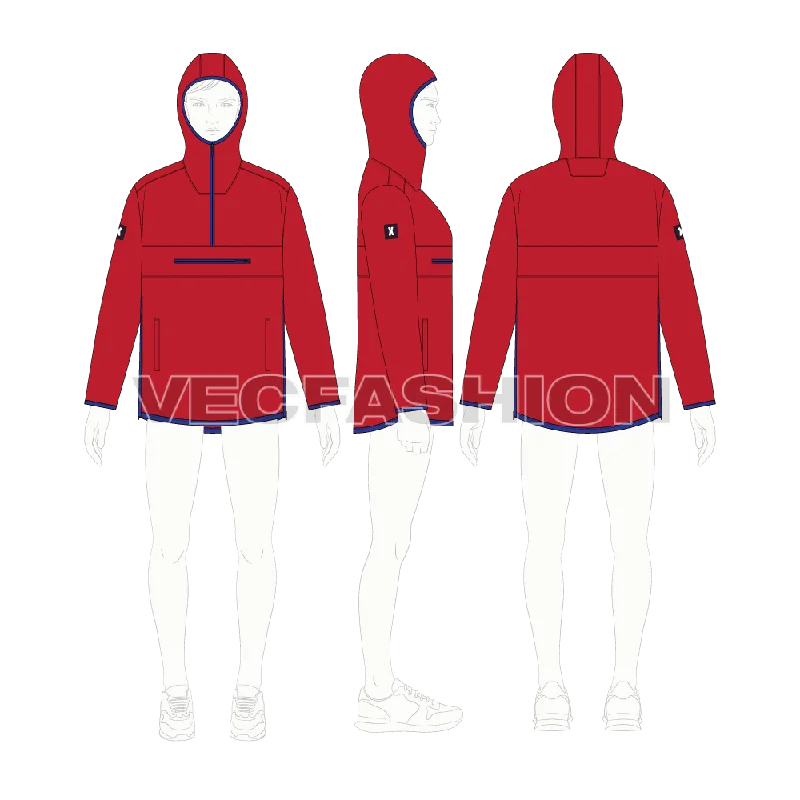 Men's Coats Made in the USAMens Sport Anorak Jacket