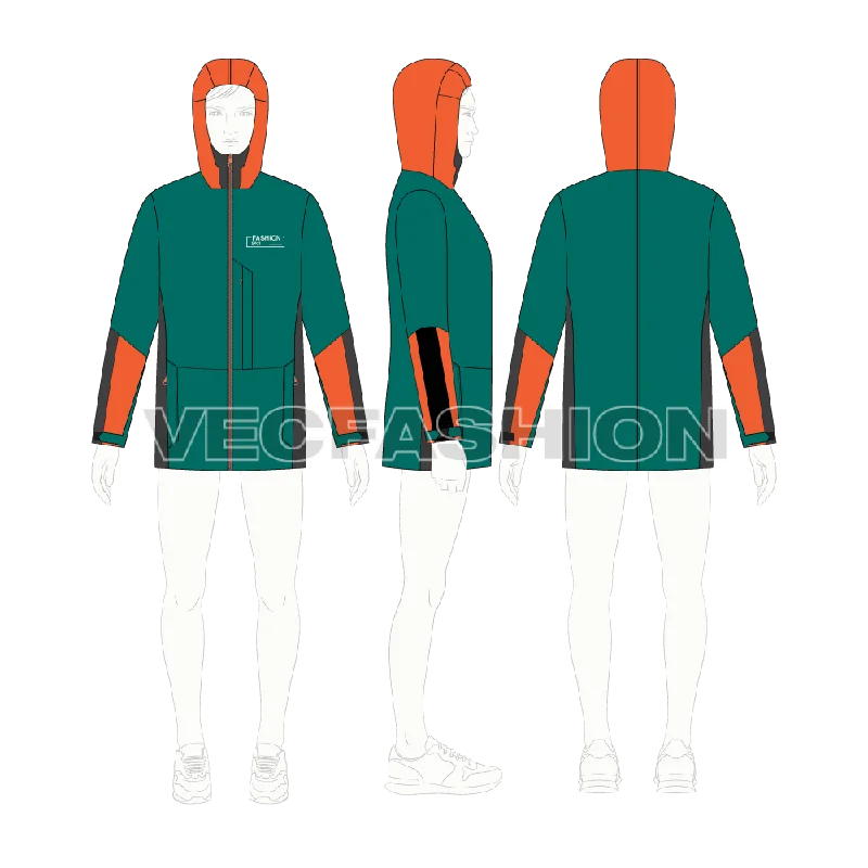 Men's Coats for Skinny MenMens Windbreaker Jacket