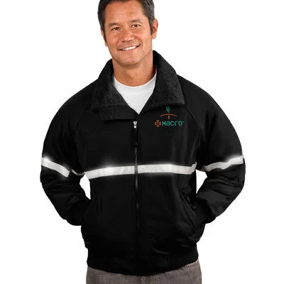 Weather-Resistant Men's CoatsPort Authority Challenger Jacket With Reflective Taping