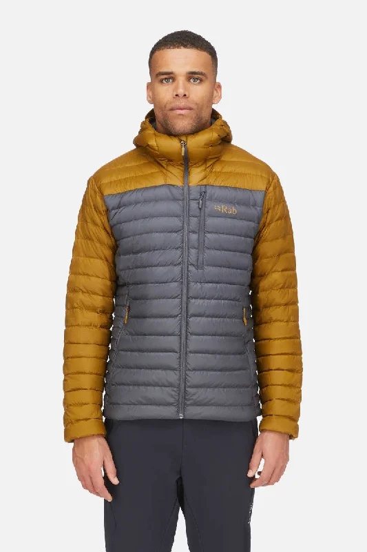Versatile Men's Pea CoatsMen's Microlight Alpine Down Jacket - Footprint/Graphene
