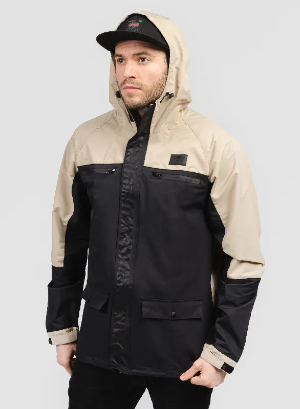 Men's Coats for SnowshoeingRAIN JACKET - TAN