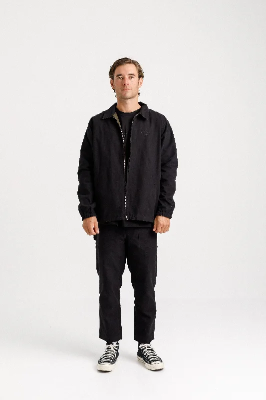 Men's Coats with HoodsReversible Mach Jacket - Sale - Black/Khaki
