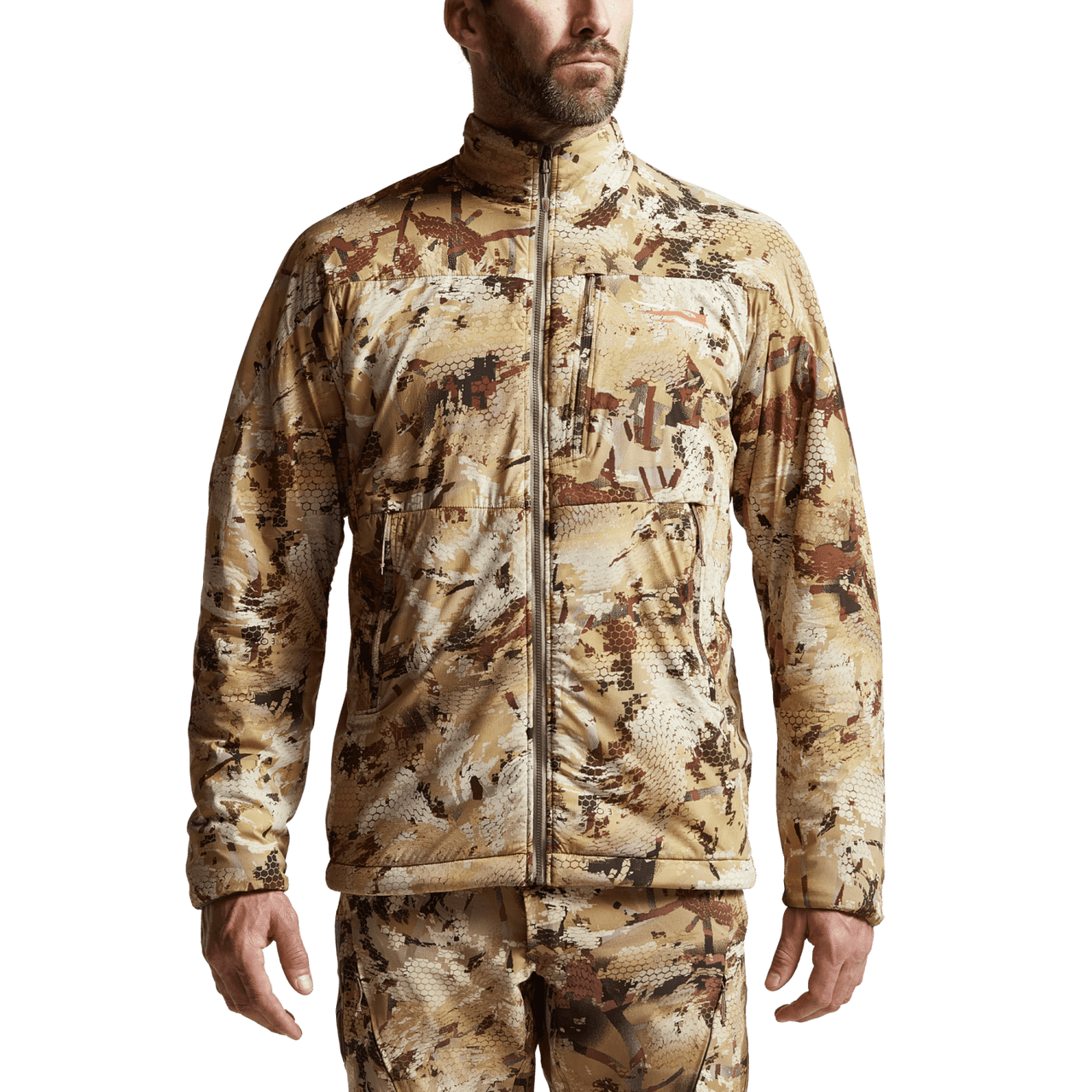 Weather-Resistant Men's Coats'Sitka' Men's Ambient Jacket - Optifade Waterfowl Marsh Weather-Resistant Men's Coats'Sitka' Men's Ambient Jacket - Optifade Waterfowl Marsh