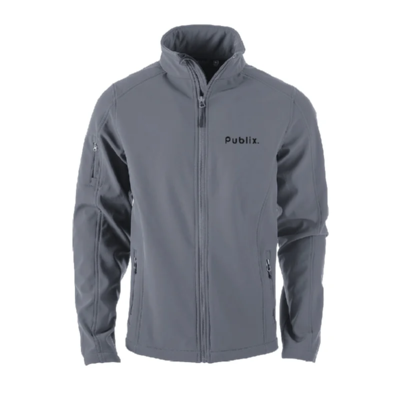 Men's Coats with Adjustable HemsSonoma Men's Softshell Jacket - Graphite