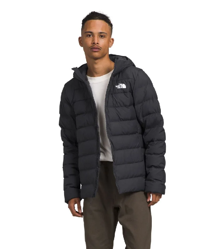Men's Coats with Magnetic Closures'The North Face' Men's Aconcagua 3 Hoodie Jacket - Asphalt Grey