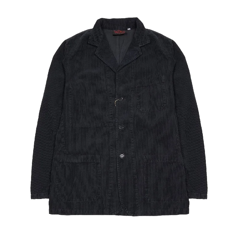 Fashionable Men's Denim JacketsVetra 1B92/24 Soft Corduroy Workwear Jacket in Graphite Fashionable Men's Denim JacketsVetra 1B92/24 Soft Corduroy Workwear Jacket in Graphite