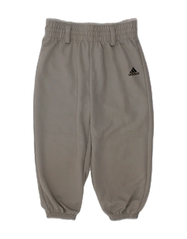 ADIDAS Baby Boys Climalite Joggers Tracksuit Trousers 18-24 Months  Grey