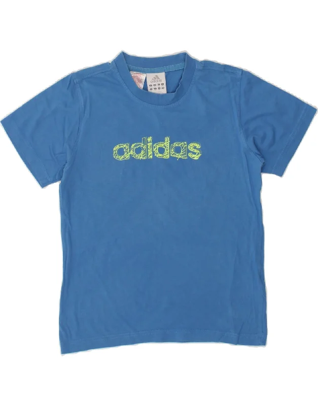Men's Casual Shirts for Everyday WearADIDAS Boys Graphic T-Shirt Top 11-12 Years Blue Cotton Men's Casual Shirts for Everyday WearADIDAS Boys Graphic T-Shirt Top 11-12 Years Blue Cotton