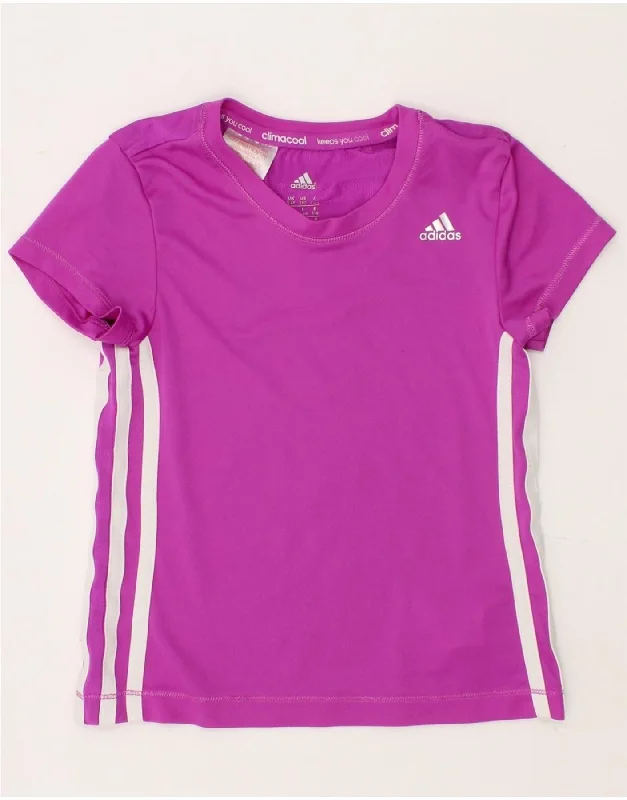 Durable Men's Work ShirtsADIDAS Girls Climacool T-Shirt Top 5-6 Years Purple Polyester Durable Men's Work ShirtsADIDAS Girls Climacool T-Shirt Top 5-6 Years Purple Polyester