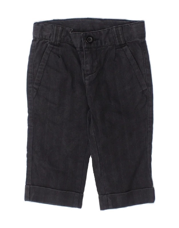 BENETTON Baby Boys Straight Chino Trousers 9-12 Months W18 L10  Grey