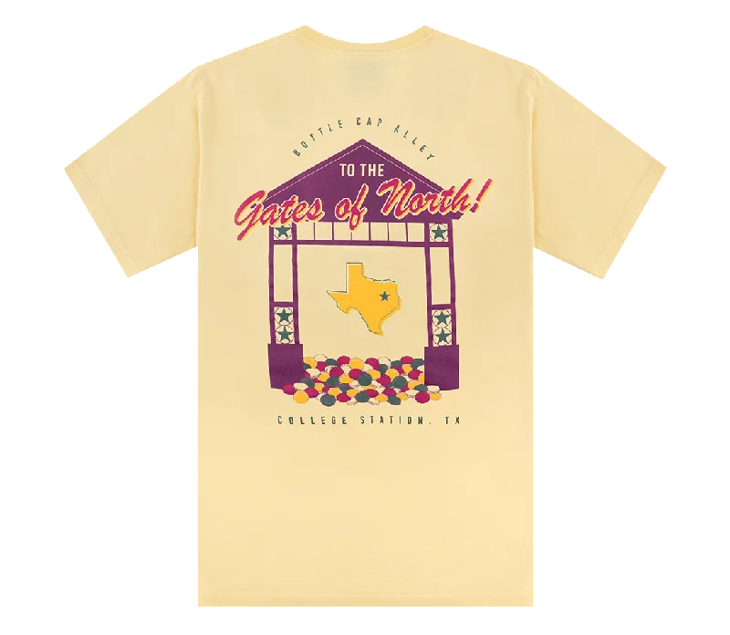 Men's Shirts with CollarsCollege Station Gates of North T-Shirt