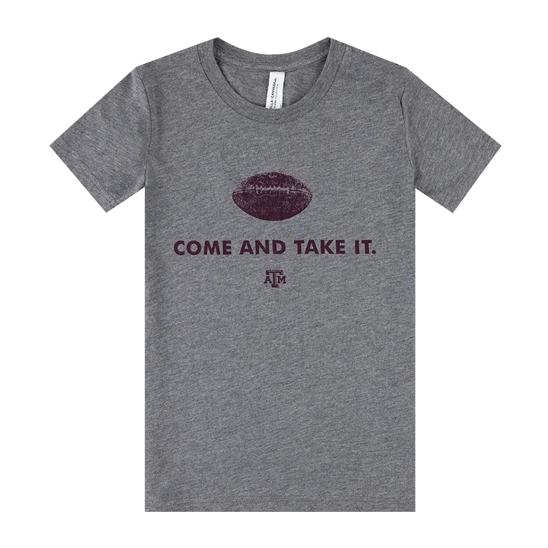 Warm Men's Fleece-Lined TopsTexas A&M Come and Take It Football Youth T-Shirt