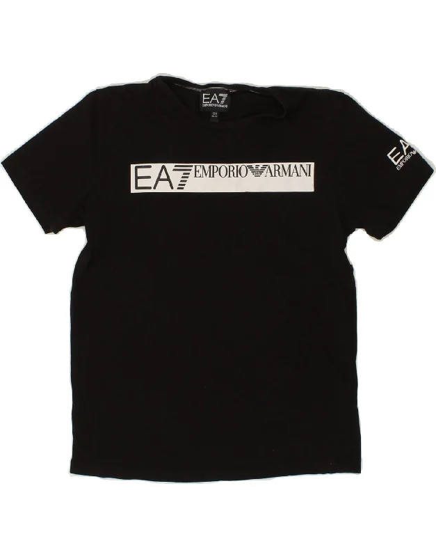 Stylish Men's HenleysEMPORIO ARMANI Boys Graphic T-Shirt Top 11-12 Years Black Colourblock Stylish Men's HenleysEMPORIO ARMANI Boys Graphic T-Shirt Top 11-12 Years Black Colourblock