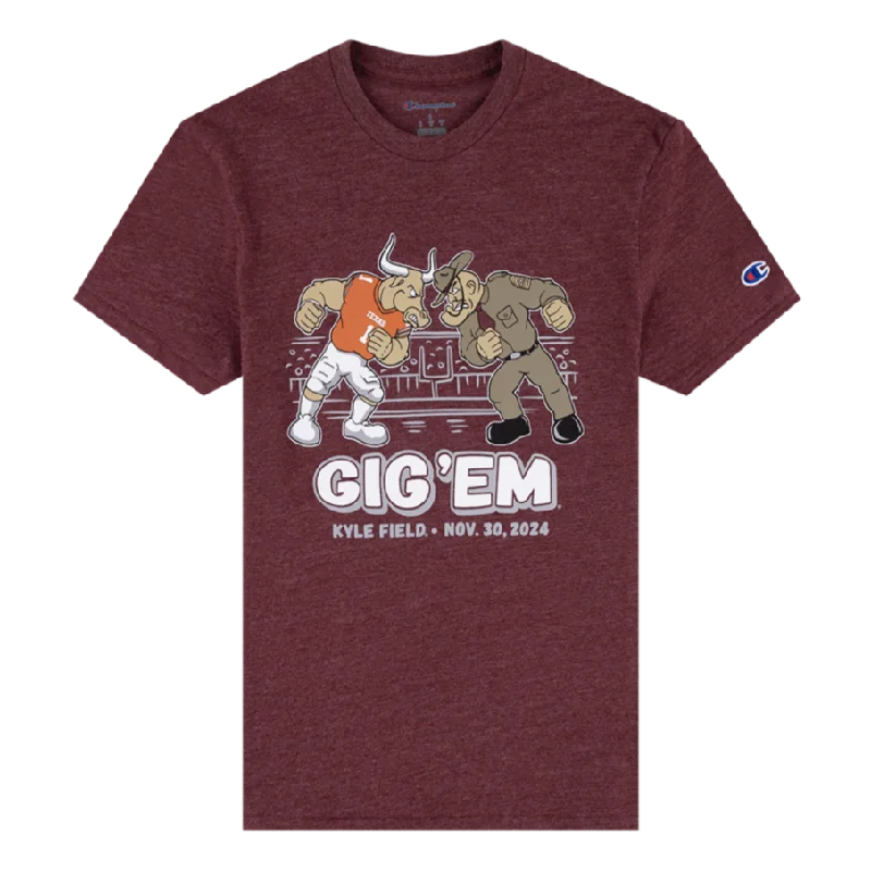 Men's Shirts with Graphic SleevesGig 'Em Ol' Sarge Head to Head T-Shirt