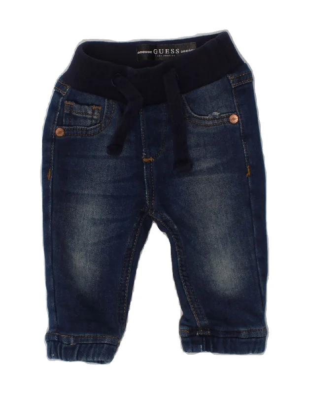 GUESS Baby Boys Straight Jeans 0-3 Months W16 L7 Blue