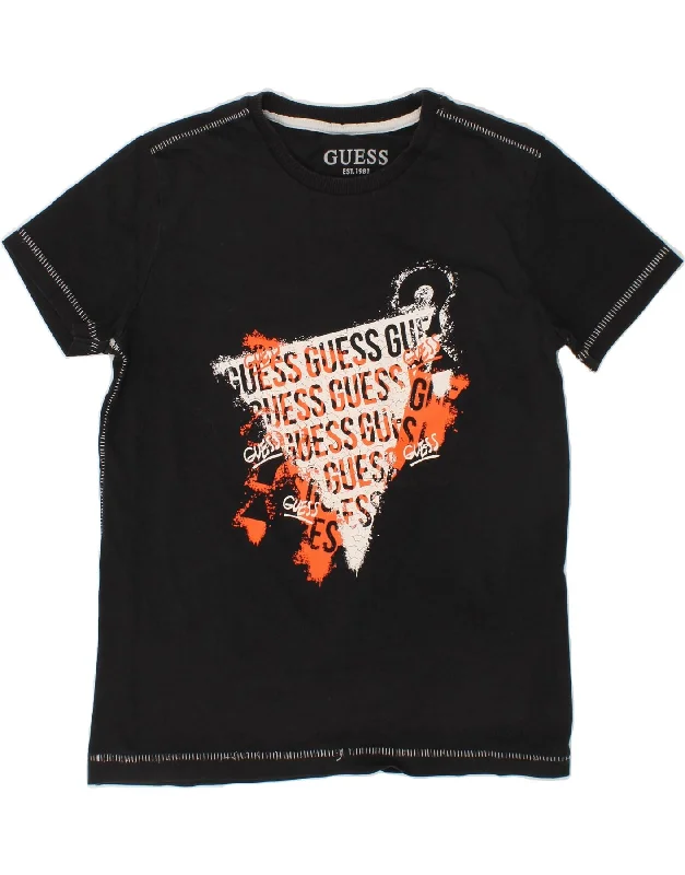 Patterned Men's Hawaiian ShirtsGUESS Boys Graphic T-Shirt Top 7-8 Years Black Cotton Patterned Men's Hawaiian ShirtsGUESS Boys Graphic T-Shirt Top 7-8 Years Black Cotton
