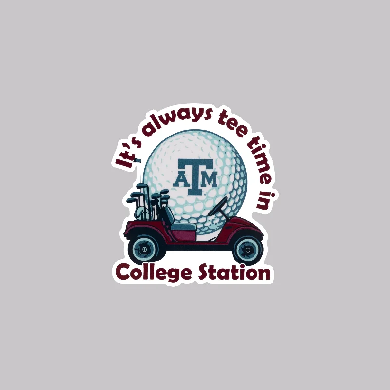 Men's Shirts for HikingIt's Always Tee Time Sticker