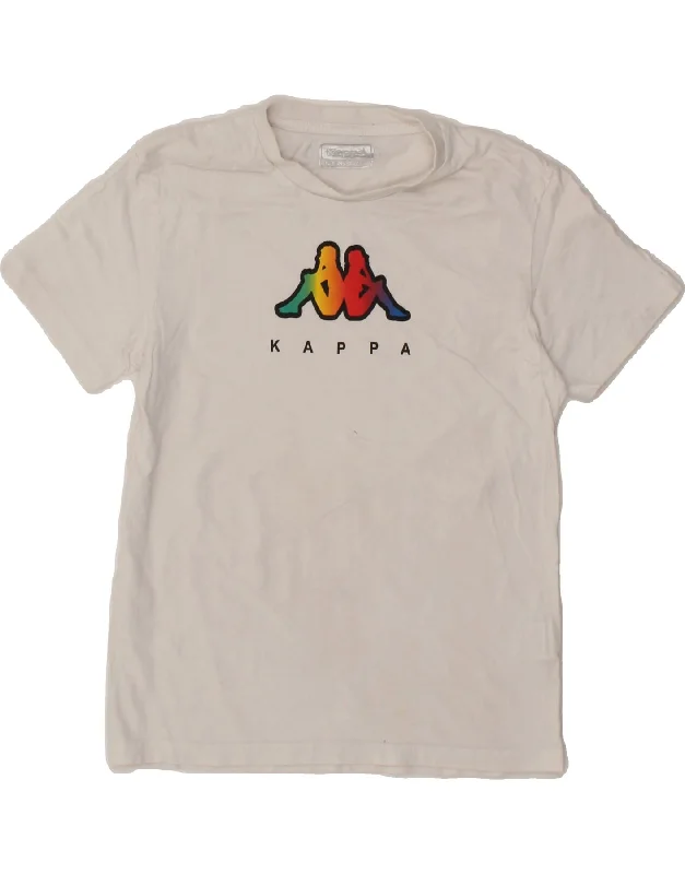 Men's Performance Shirts for SportsKAPPA Boys Graphic T-Shirt Top 11-12 Years White Cotton Men's Performance Shirts for SportsKAPPA Boys Graphic T-Shirt Top 11-12 Years White Cotton