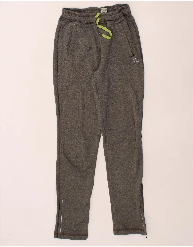 L.L.BEAN Girls Tracksuit Trousers 15-16 Years  Grey Polyester