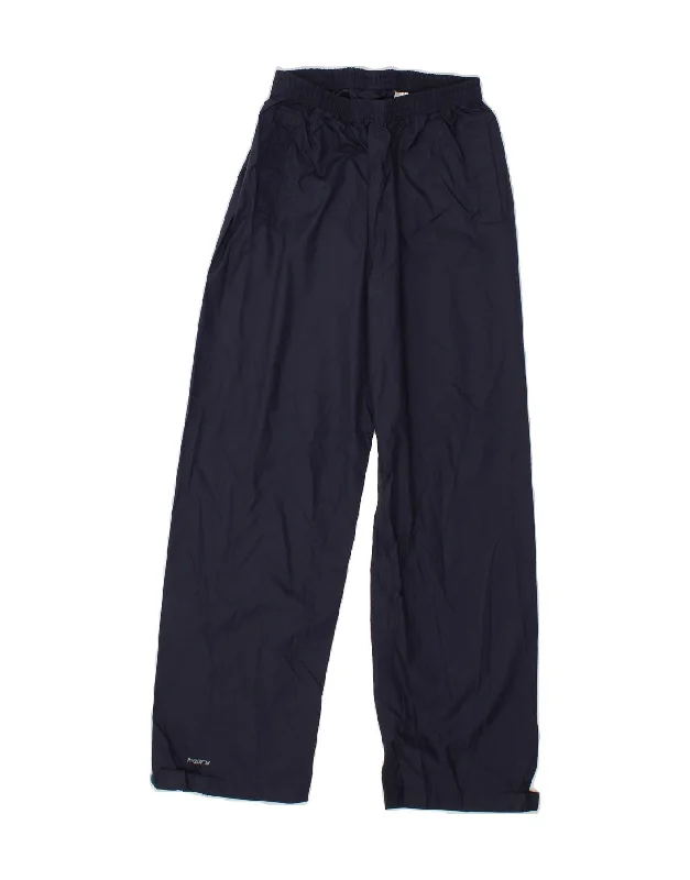 MOUNTAIN WAREHOUSE Boys Tracksuit Trousers 12-13 Years  Navy Blue Nylon