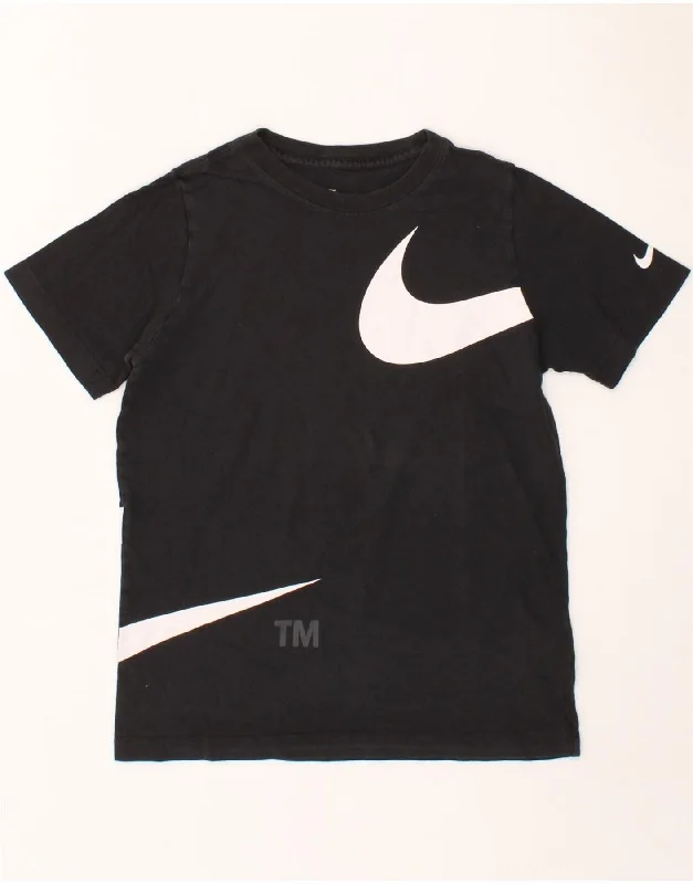 Men's Short-Sleeved ShirtsNIKE Boys Graphic T-Shirt Top 12-13 Years Large Black Cotton Men's Short-Sleeved ShirtsNIKE Boys Graphic T-Shirt Top 12-13 Years Large Black Cotton