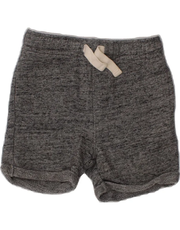 OSH KOSH Baby Boys Sport Shorts 12-18 Months  Grey Flecked Cotton