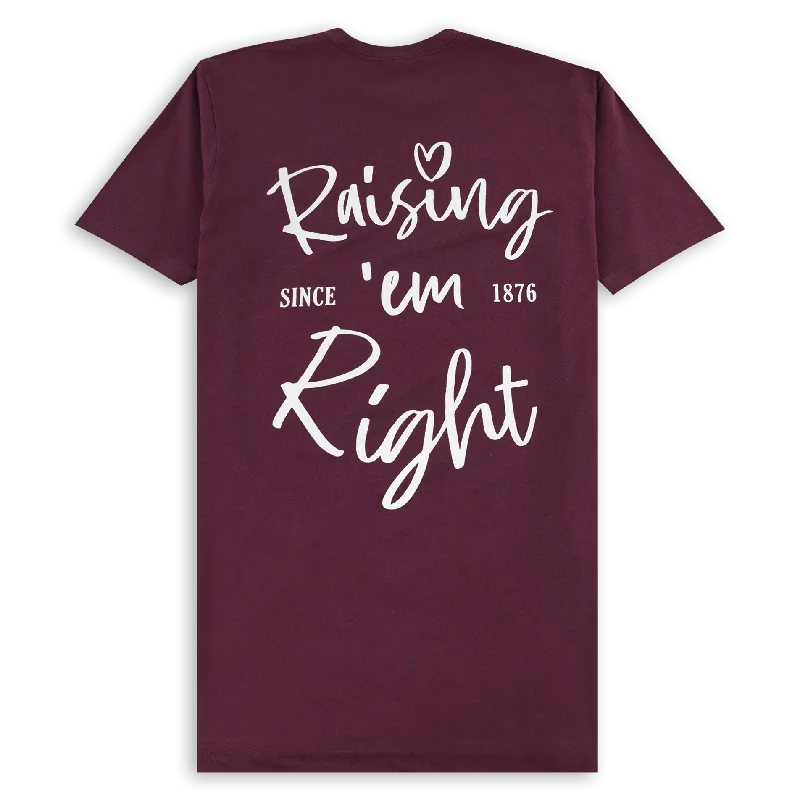 Men's Shirts with High NecksTexas A&M Raising 'Em Right T-Shirt